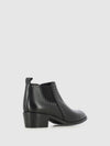 Botins com Fecho em Preto